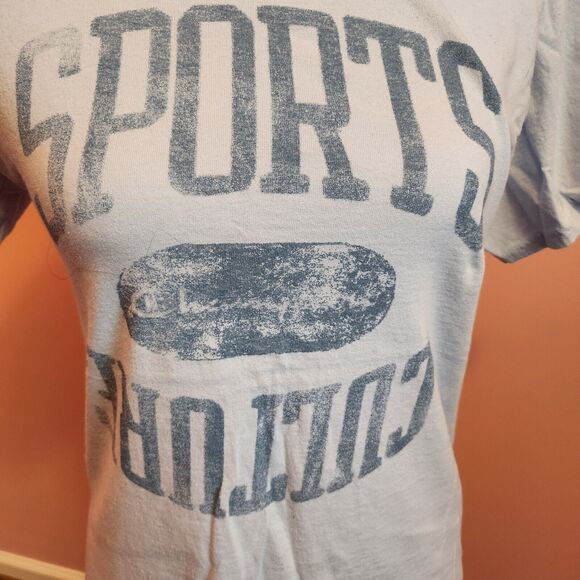 Champion Women’s Sports Culture Light Blue Short Sleeve Tshirt Size Small - Picture 2 of 7